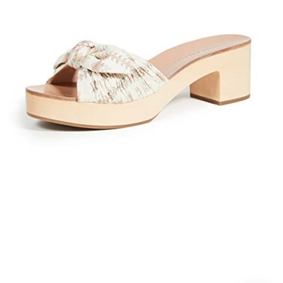 New Randall Loeffler Regina Clog Slide Sandals - Picture 4 of 10